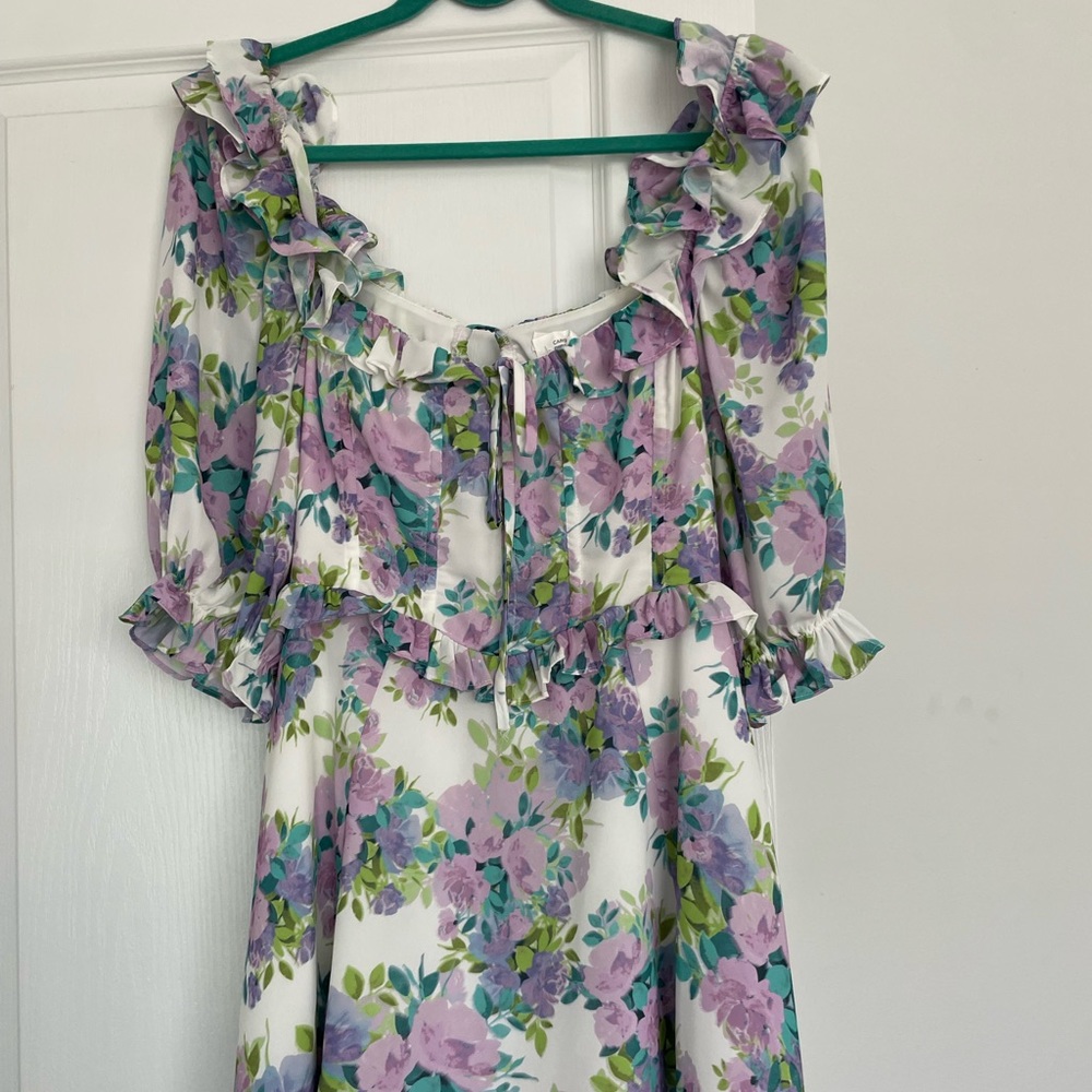 For Love and Lemons floral dress